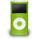 iPod Nano Green Off Icon 128x128 png